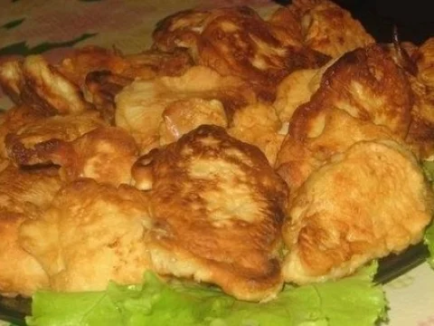 Chicken breast in batter