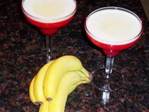 Banana Margarita cocktail