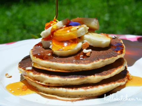 Oat Flour Pancakes