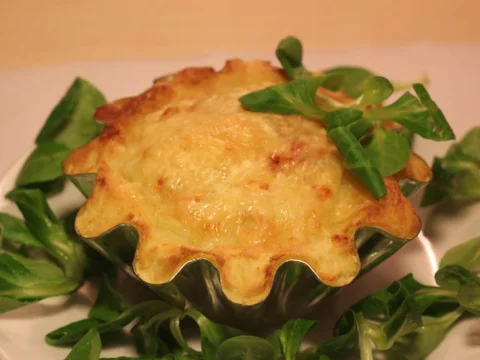 Potato Casserole with Spinach
