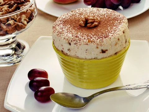 Walnut and Honey Parfait
