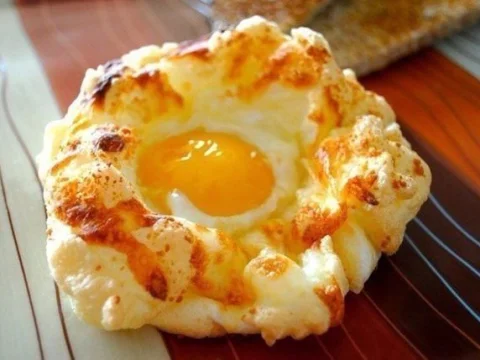 Eggs in a Fluffy Nest