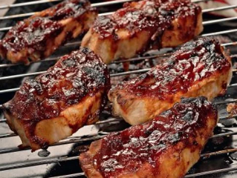 Texas-style pork ribs