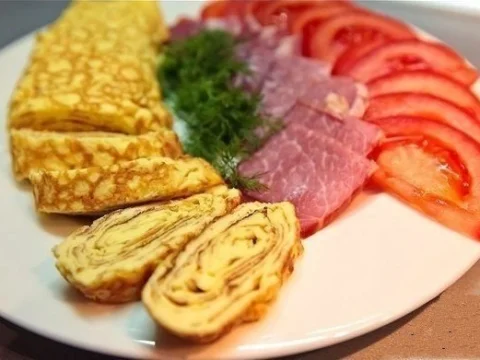 Japanese-style omelette