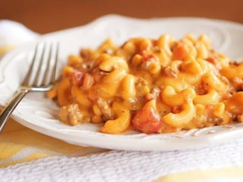 Cheeseburger Pasta