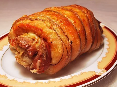 Spicy pork roll