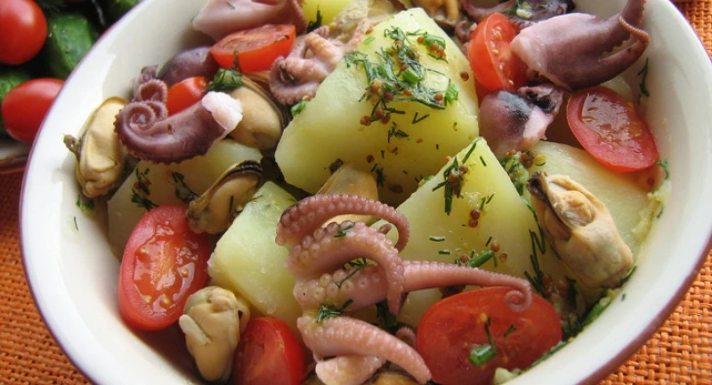 Photo of the recipe Warm Potato and Octopus Salad
