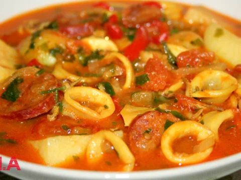 Squid stew