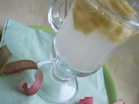Rhubarb compote
