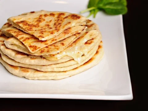 Khachapuri in a pan