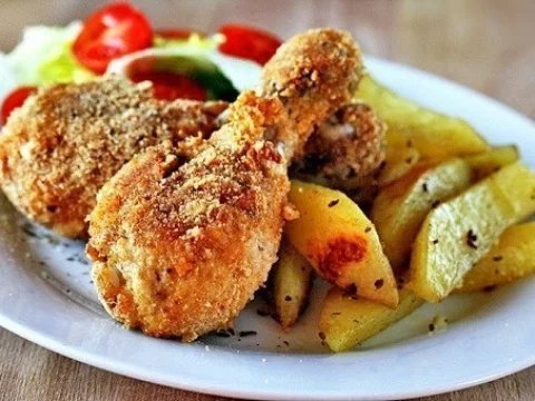 Crispy Chicken Legs