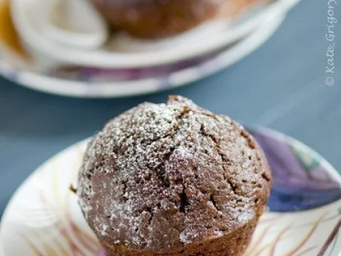 Quick chocolate muffins