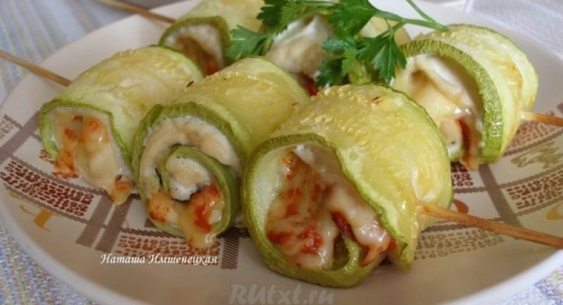 Photo of the recipe Zucchini Rolls with Chicken