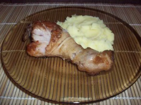 Chicken legs with ginger