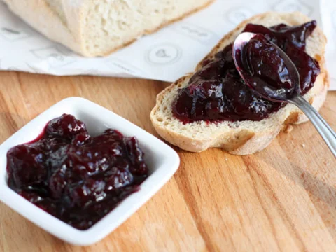 Microwave Plum Jam
