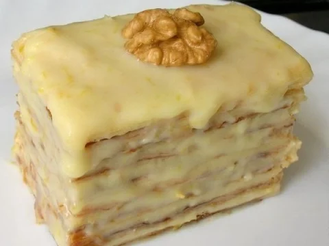 Puff Pastry with Condensed Milk