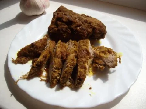 Pork tenderloin curry